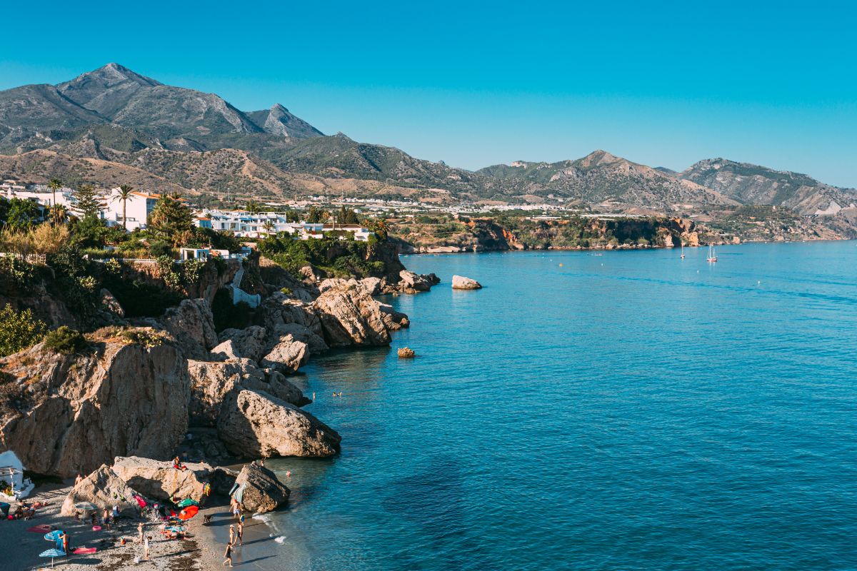 Costa del Sol kystlinje med Gran Meliá resort