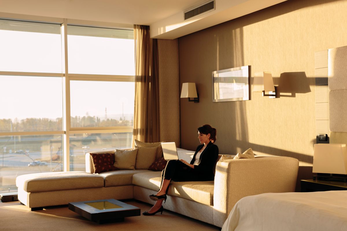 Royal suite med panorama terrasse