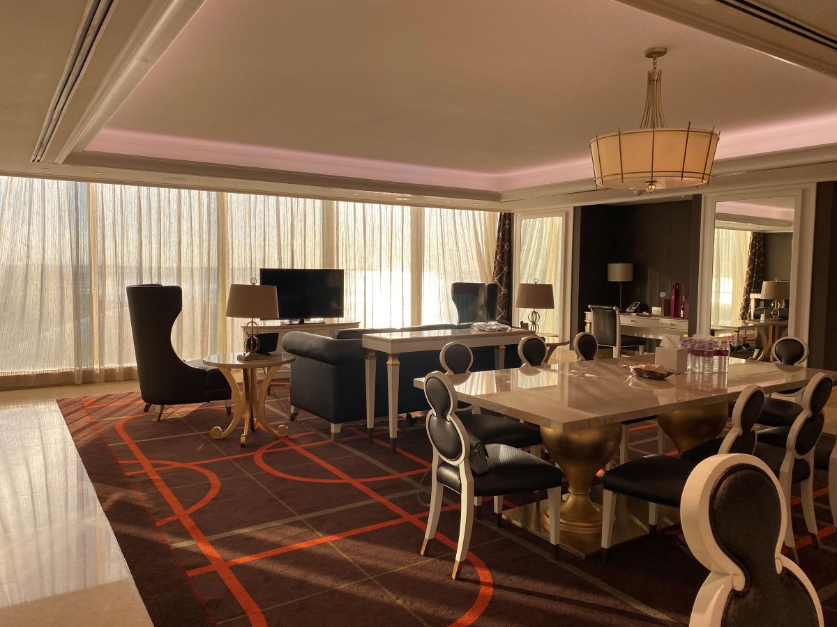 Presidential suite med privat terrasse