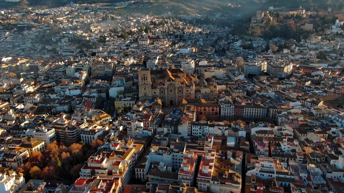 Kart over hotellets beliggenhet i Málaga sentrum