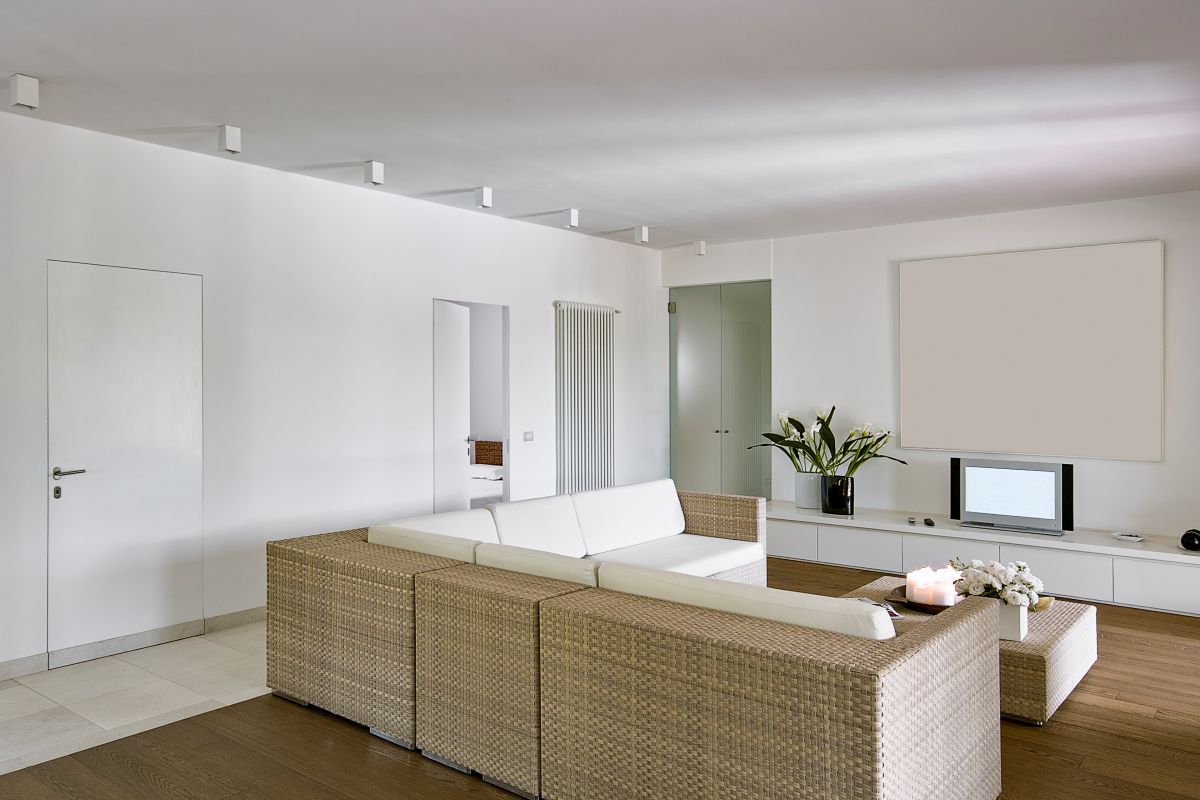 Modern family suite med designmøbler
